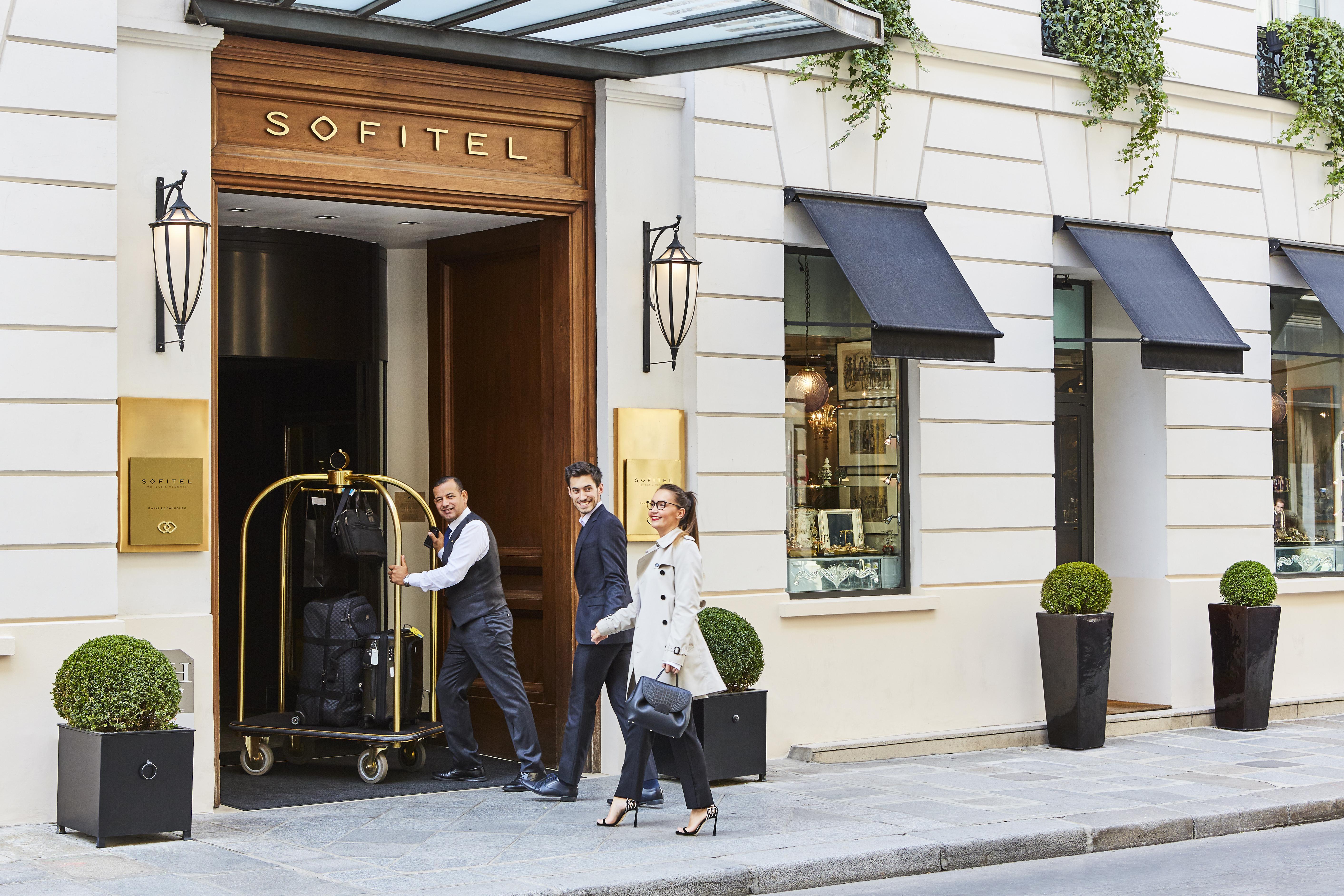 Sofitel Paris Le Faubourg Hotell Exteriör bild